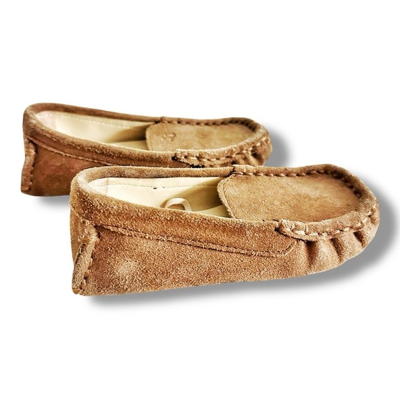 Janie & Jack | Toddler Suede Driving Shoe (7T) 👞 - Picture 6 of 7